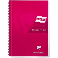 Click here for more details of the Clairefontaine Europa A4 Wirebound Card Co