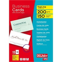 Click here for more details of the DECAdry TopLine Business Card Straight Cor