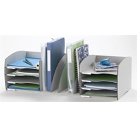 Click here for more details of the Fast Paper Desktop Organiser 8 Compartment