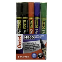Click here for more details of the Pentel N860 Permanent Marker Chisel Tip 1.
