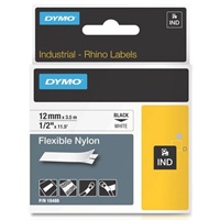 Click here for more details of the Dymo Rhino Industrial Nylon Tape 12mmx4m W