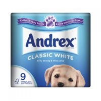 Click here for more details of the Andrex Toilet Roll 2 Ply Classic White (Pa
