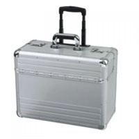 Click here for more details of the Alumaxx Omega Trolley Pilot Case Silver -