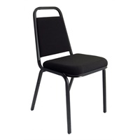 Click here for more details of the Banqueting Stacking Visitor Chair Black Fr