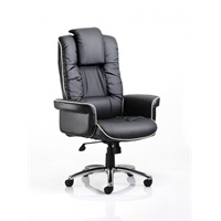 Click here for more details of the Chelsea Executive Chair Black Soft Bonded