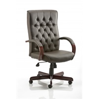 Click here for more details of the Chesterfield Executive Chair Brown Leather