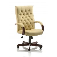 Click here for more details of the Chesterfield Executive Chair Cream Leather