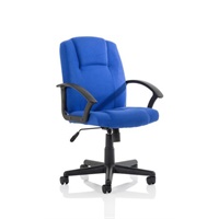 Click here for more details of the Bella Executive Managers Chair Blue Fabric
