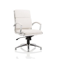 Click here for more details of the Classic Executive Medium Back Chair White