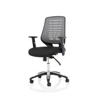 Click here for more details of the Relay Task Operator Chair Airmesh Seat Sil