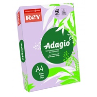 Click here for more details of the Rey Adagio Paper A4 80gsm Lilac (Ream 500)