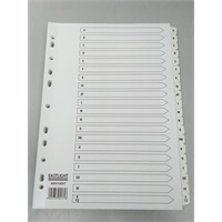 Click here for more details of the ValueX Index A-Z A4 Card White 150gsm with