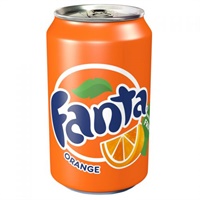 Click here for more details of the Fanta Drink Can 330ml (Pack 24) 402006 DD