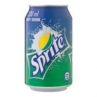 Click here for more details of the Sprite Drink Can 330ml (Pack 24) 402008 DD