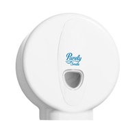 Click here for more details of the Purely Smile Mini Jumbo Toilet Roll Dispen