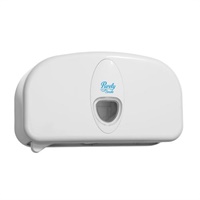 Click here for more details of the ValueX Micro Twin Toilet Roll Dispenser Wh