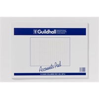 Click here for more details of the Guildhall Ruled A3 Account Pad with 14 Cas