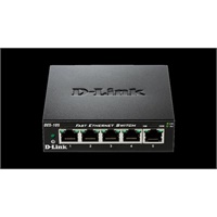 Click here for more details of the D-Link 5 Port 10 100 Metal Desktop Switch