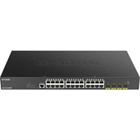 Click here for more details of the D Link DGS 1250 28XMP 24 Port Power Over E