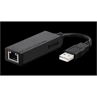 Click here for more details of the DLink USB2.0 10 100Mbps Ethernet Adapter