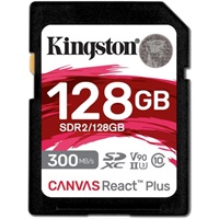 Click here for more details of the Kingston Technology Canvas React Plus 128G