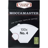 Click here for more details of the Moccamaster Coffee Paper Filter Number 4 f