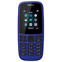 Click here for more details of the Nokia 105 1.8 Inch Blue Mobile Phone
