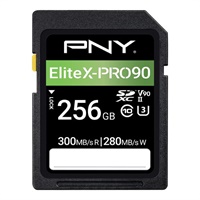 Click here for more details of the PNY 256GB XPRO 90 Class 10 V90 SDXC Memory