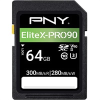 Click here for more details of the PNY X-PRO 90 64 GB SDXC UHS-II Class 10 Me