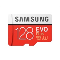 Click here for more details of the Samsung 128GB EVO Plus CL10 MicroSDXC Memo