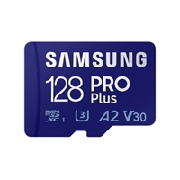 Click here for more details of the Samsung PRO Plus 128GB V30 A2 Class 10 Mic