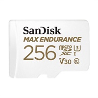 Click here for more details of the SanDisk MAX Endurance 256GB MicroSDHC Memo