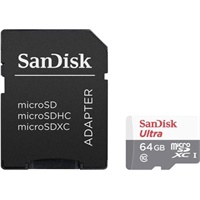 Click here for more details of the SanDisk Ultra 64GB Class 10 MicroSDXC Memo
