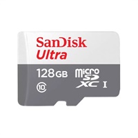 Click here for more details of the SanDisk Ultra 128GB MicroSDXC UHS-I Class