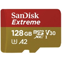 Click here for more details of the SanDisk Extreme 128GB Class 3 MicroSDXC Me
