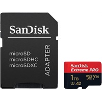 Click here for more details of the SanDisk Extreme PRO 1TB MicroSDXC UHS-I Cl