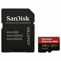 Click here for more details of the SanDisk Extreme PRO 256GB MicroSDXC UHS-I