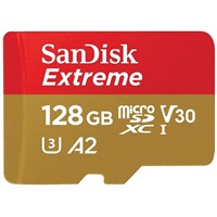 Click here for more details of the SanDisk Extreme Plus 128GB MicroSDXC U3 UH