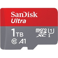 Click here for more details of the SanDisk Ultra 1TB MicroSDXC UHS-I Class 10