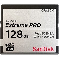 Click here for more details of the Sandisk 128GB Extreme Pro CFast 2.0 Memory