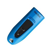 Click here for more details of the SanDisk 32GB Ultra USB3.0 Slide Blue Flash