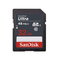 Click here for more details of the SanDisk Ultra 32GB SDHC UHS I CL10 Memory