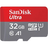 Click here for more details of the SanDisk 32GB Ultra A1 120MBs MicroSDXC and