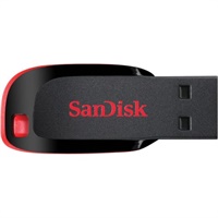 Click here for more details of the SanDisk Cruzer Blade 32GB USB Flash Drive