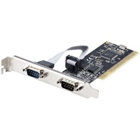 Click here for more details of the StarTech.com 2-Port PCI RS232 DB9 Serial A
