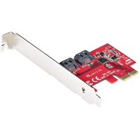 Click here for more details of the StarTech.com 2 Port 6Gbps PCIe SATA Expans