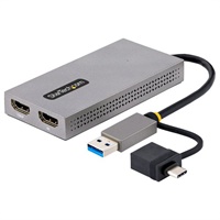 Click here for more details of the StarTech.com USB to Dual HDMI Adapter