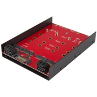 Click here for more details of the StarTech.com 4x M.2 NGFF to 3.5in SATA Ada