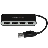 Click here for more details of the StarTech.com 4 Port Portable USB 2.0 Hub w