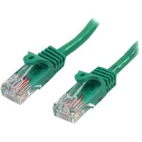 Click here for more details of the StarTech.com 0.5m Green Snagless Cat5e Pat